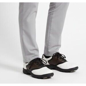 Footjoy Golf Shoes Mens Greenjoys Size 10 Brown/White Soft Cleats